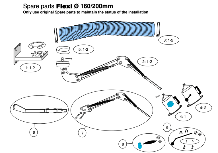 Parts Instructions Spare parts image