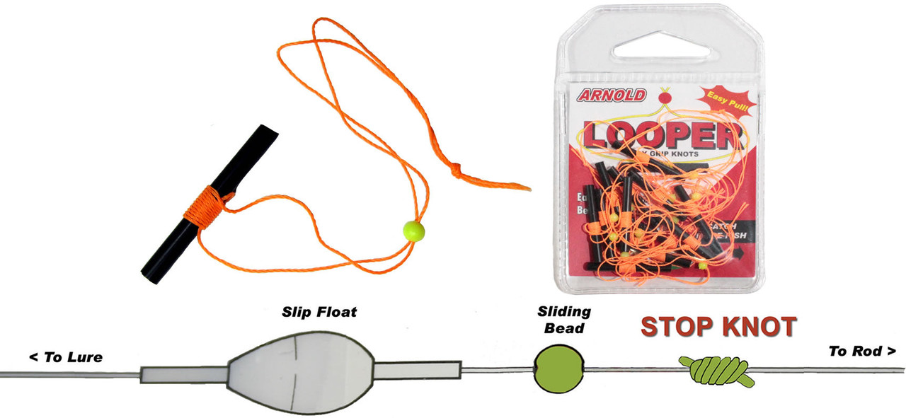 Float Bobber Stop Knot Bobber Stops Looper Stop Knot, Bobber Stops