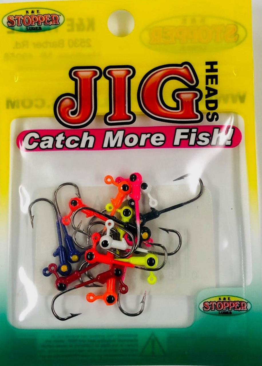【希少品】ストクロップス TONGUE LAUGH-OUT SERIES Multi-Pack Assorted Color Jig Heads | Stopper Lures