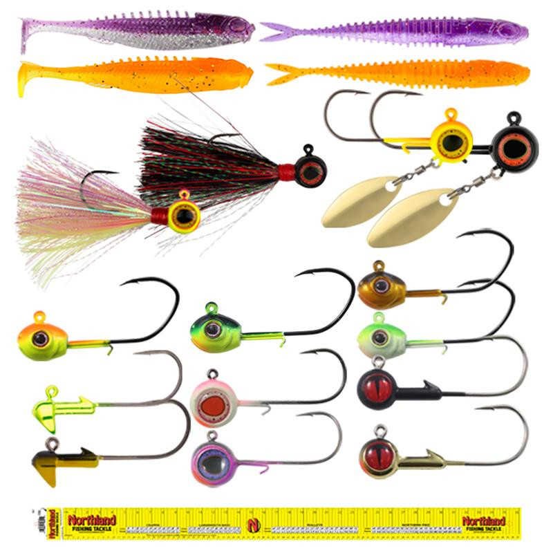 River Jig & Plastics Kit - 55pc Assortment