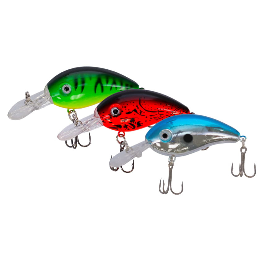 assorted fishing lures Crank Deep