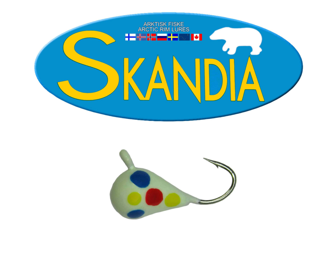 Skandia Tungsten Ice Jigs