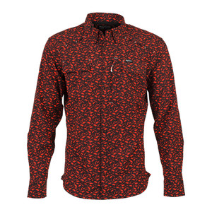 Bill Lewis L/S Performance Fishing Shirt, Front
