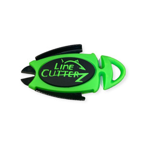LINE CUTTERZ Patented Dual Hybrid Ceramic Cutter + Stainless Steel Micro Scissors Fishing Line Cutter