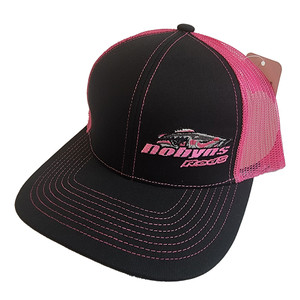 Dobyns Rods | Black with Pink Mesh Small Pink Logo