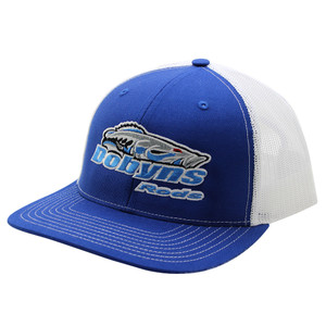 Dobyns Rods | Royal with White Mesh Ocean Blue Logo