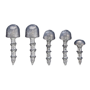 Stopper Lures | Mushroom Weights - 5pk Assorted