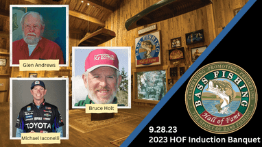 Bass Fishing Hall of Fame Goes Ike