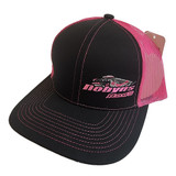 Dobyns Rods | Black with Pink Mesh Small Pink Logo