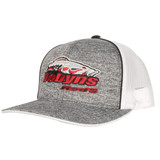 Dobyns Rods | Heather with White Mesh Red Logo