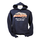 Dobyns Rods | Navy with Orange logo- Super Heavy Weight Cotton