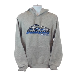 Dobyns Rods | Heather Gray with Blue logo- Super Heavy Weight Cotton