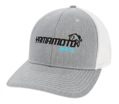 Snapback Hat Heather Grey/White | Front