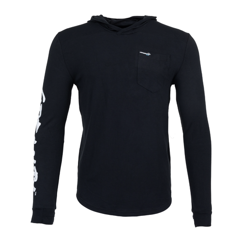 BAMBOO BLEND PERFORMANCE HOODIE, FRONT