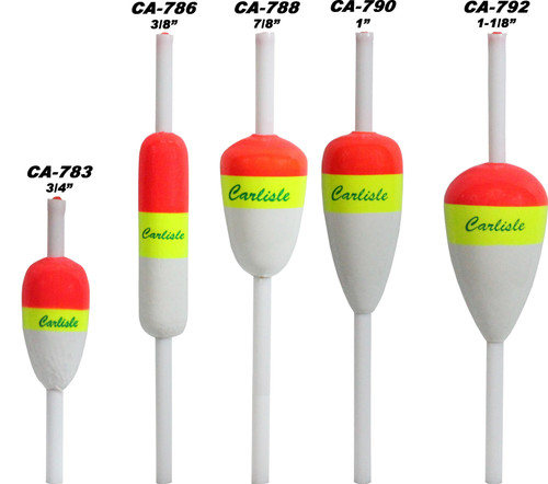 Carlisle Slip Floats - 6 & 12 Packs-1733500782