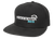 Flatbill Snapback Black, Front