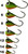 Skandia Tungsten Pelkie Jigs SIZE 10, 12, & 14  - 1 Pack