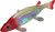 Bear Creek 8" Perch Spearing Decoy