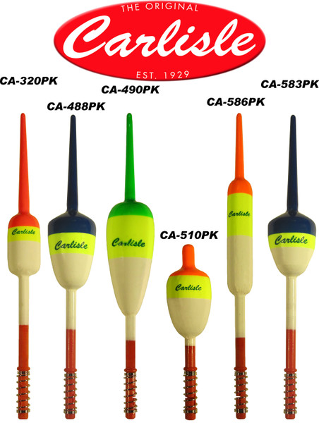 Carlisle Peacock Spring Floats - 6 Pack