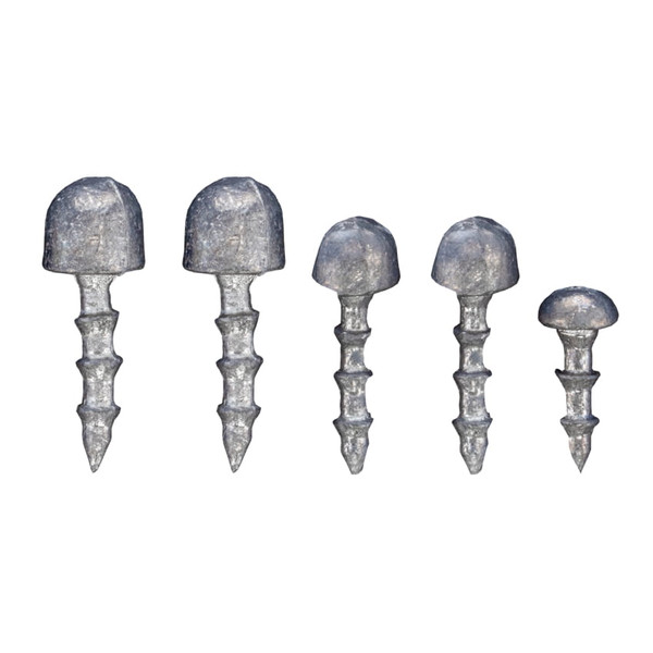 Stopper Lures | Mushroom Weights - 5pk Assorted