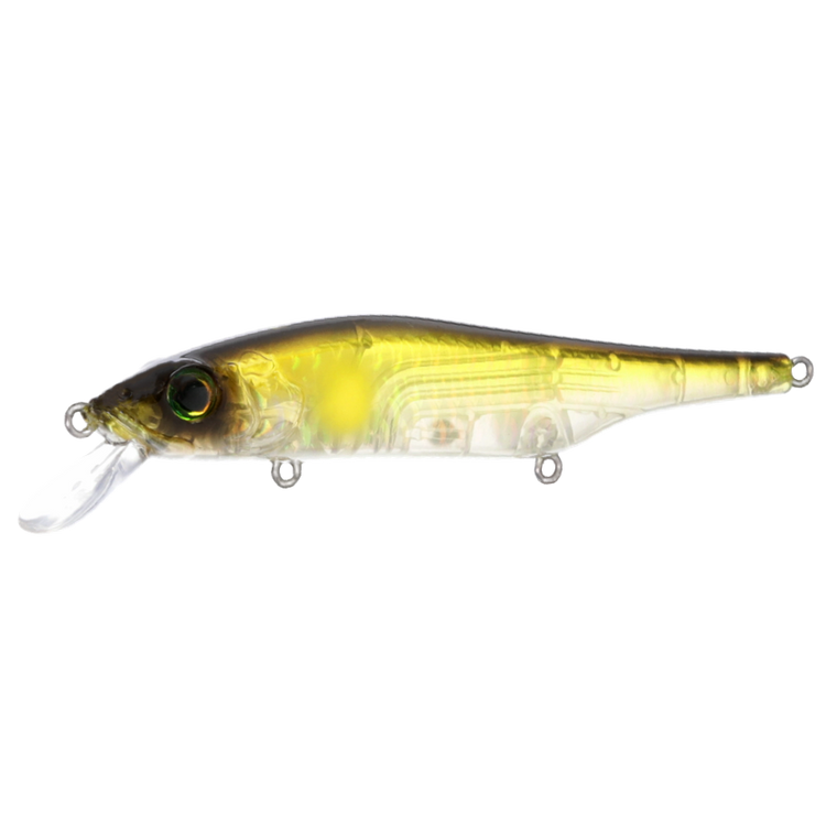 Bill Lewis Scope-Stik 100 Floating Jerkbait Fishing Lifelike Freshwater & Saltwater Lure With Mustad UltraPoint Triple Grip Hooks, PRO Blue