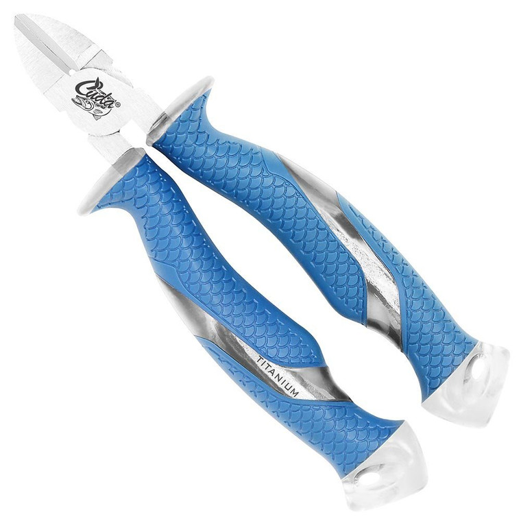 6.75" Titanium Bonded Diagonal Wire Cutters