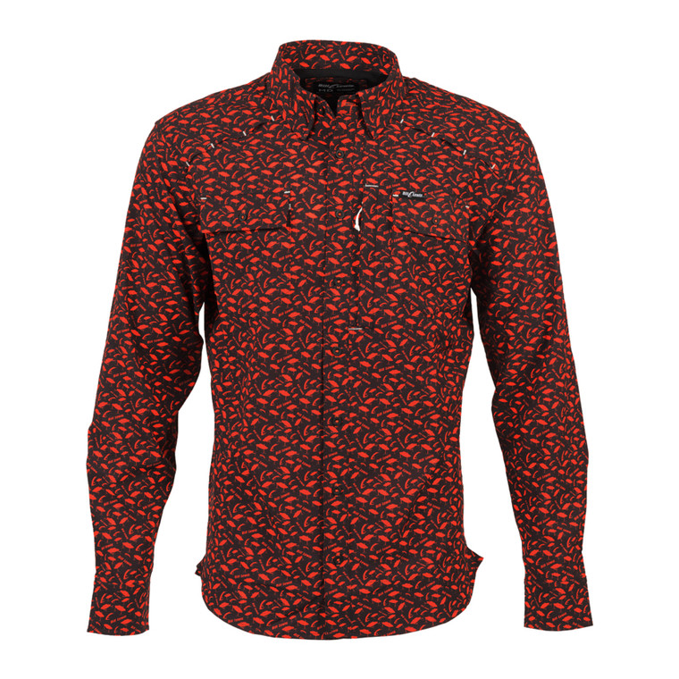 Bill Lewis L/S Performance Fishing Shirt, Front