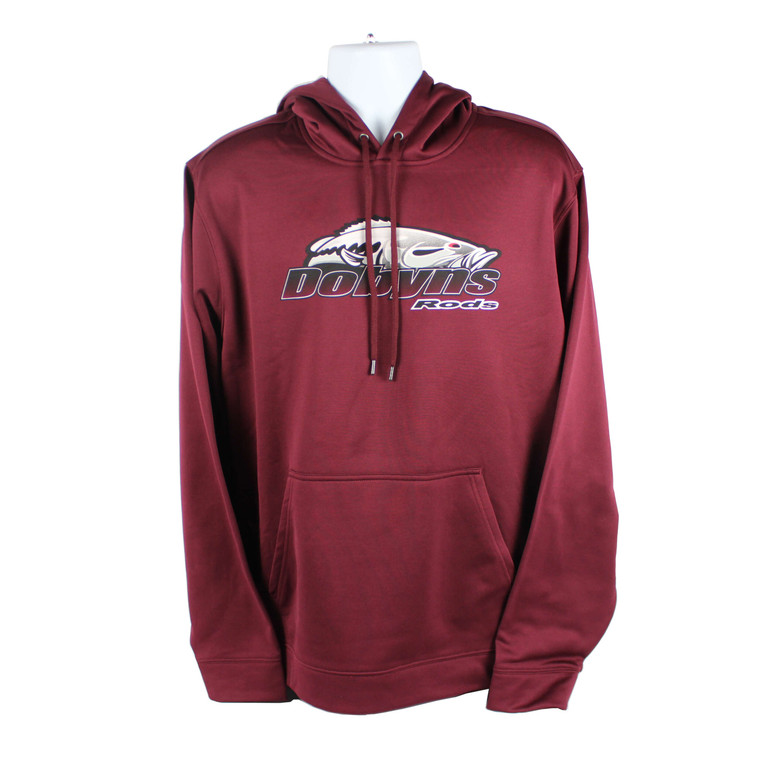 Dobyns Rods | Maroon with Black logo-Polyester