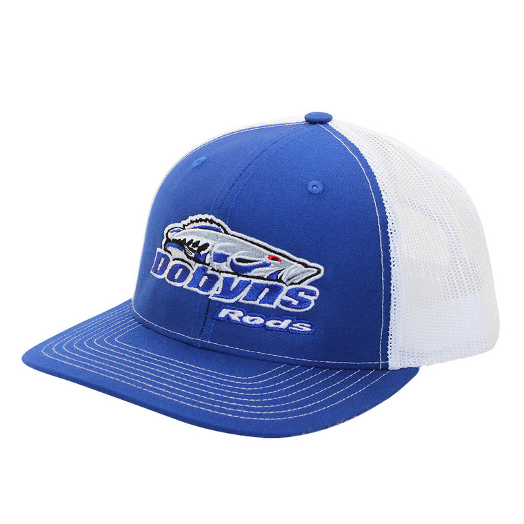 Dobyns Rods | Royal with White Mesh Royal Logo