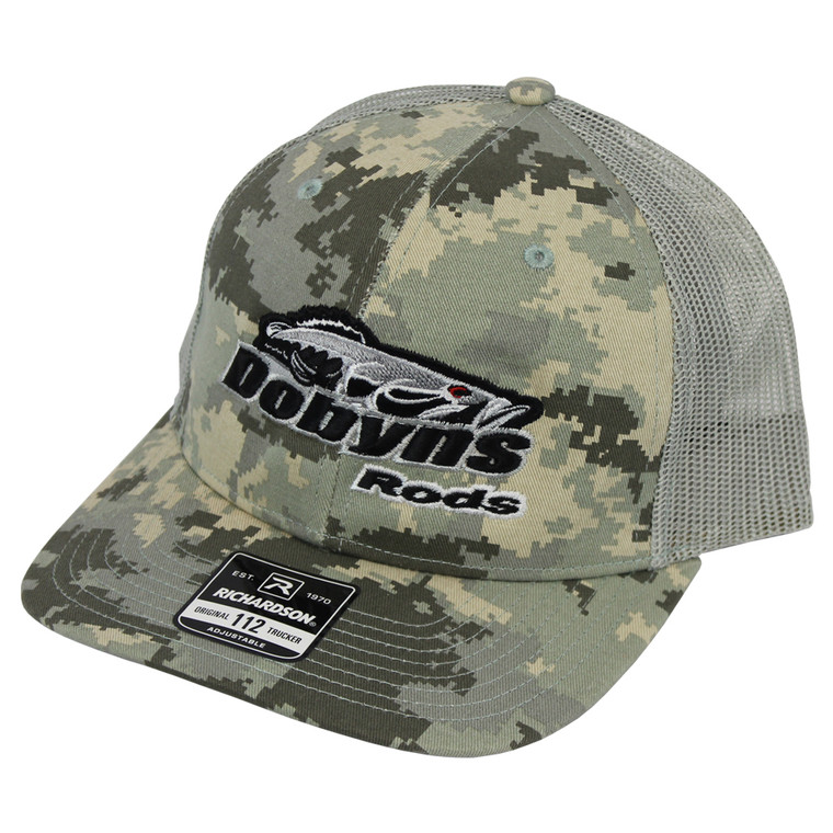 Digital Camo with Black Logo