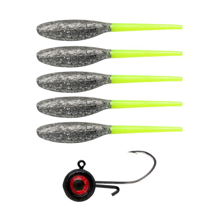 Snack Pack | 2 3/8" Slim Stick, Silver Shad