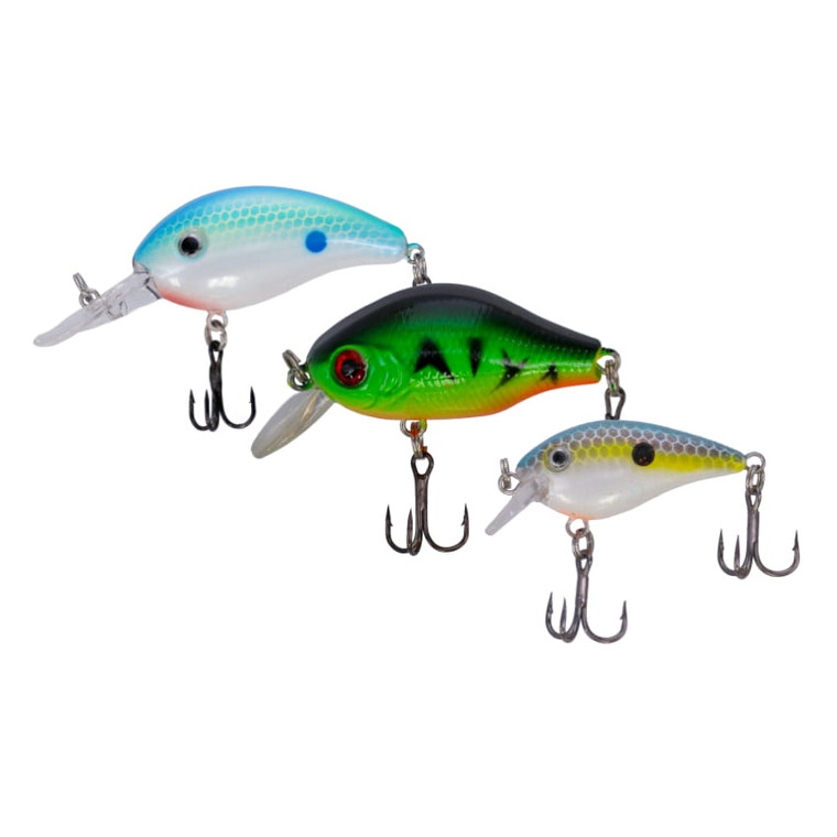 Stopper Lures | Crank Shallow - 3pk Assorted