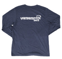 HEATHER NAVY T-SHIRT, BACK