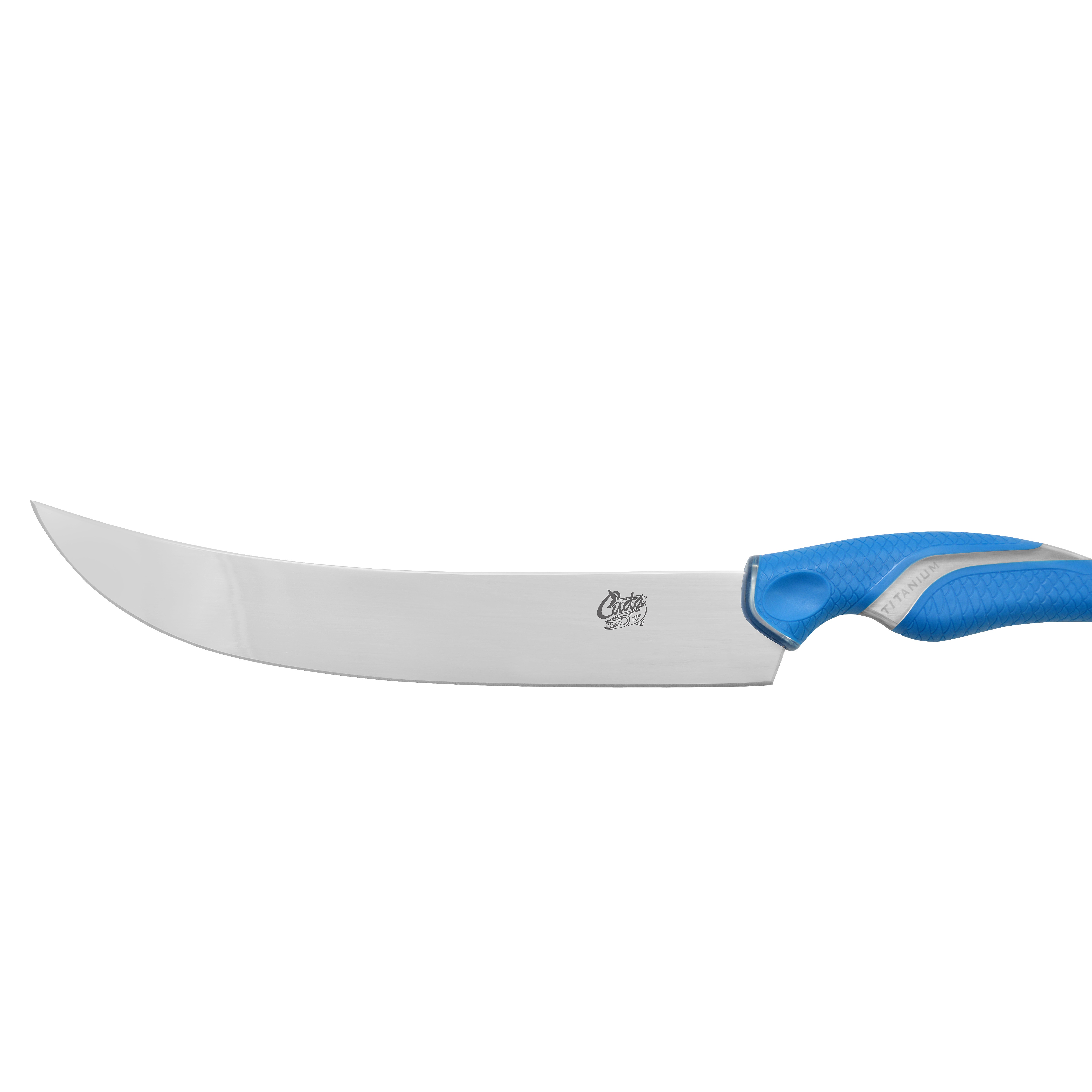 10" Titanium Bonded Curved Blade Knife