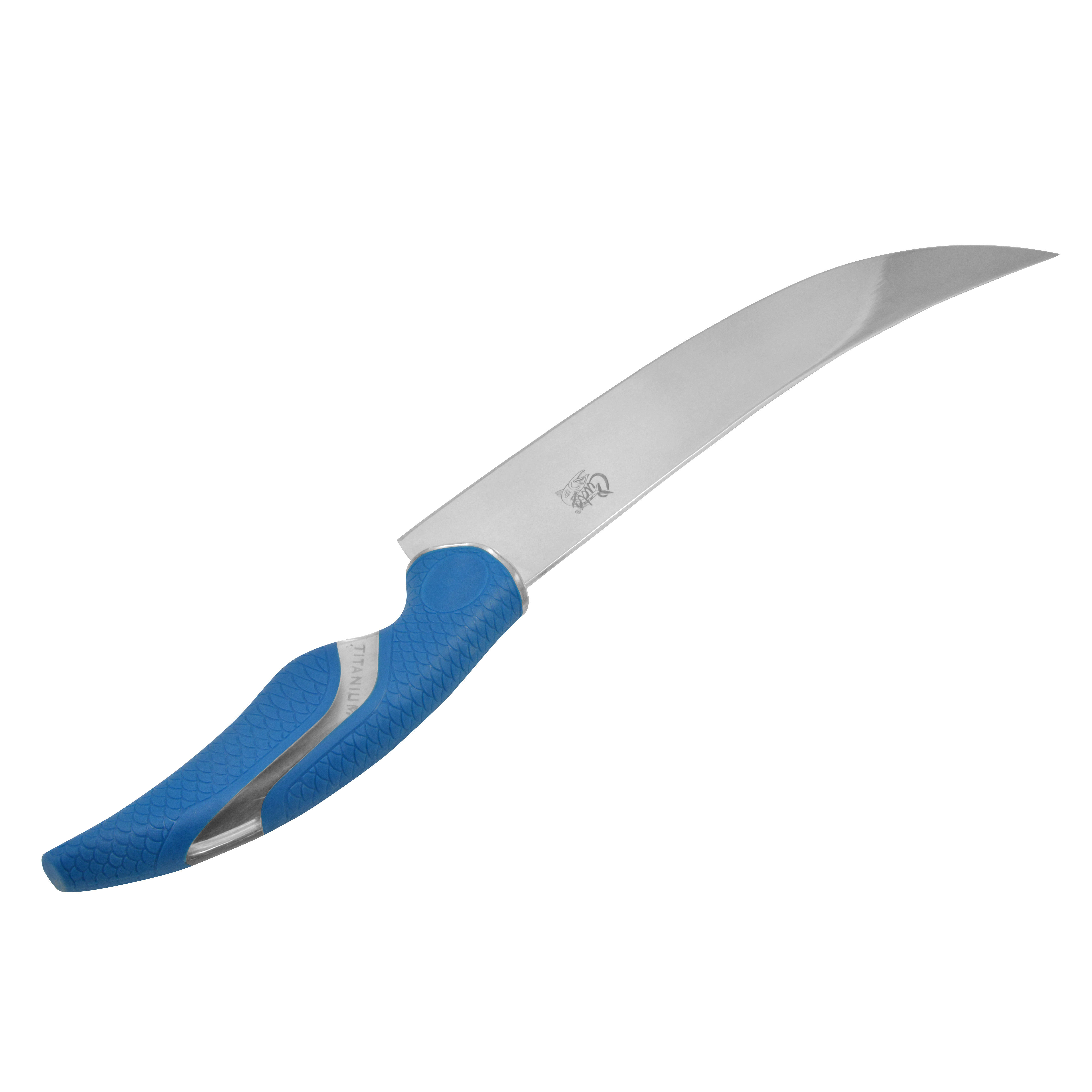 10" Titanium Bonded Curved Blade Knife