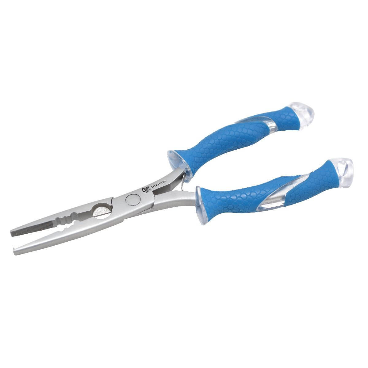 8" Titanium Bonded Stainless Steel Freshwater Plier with Ring Splitter