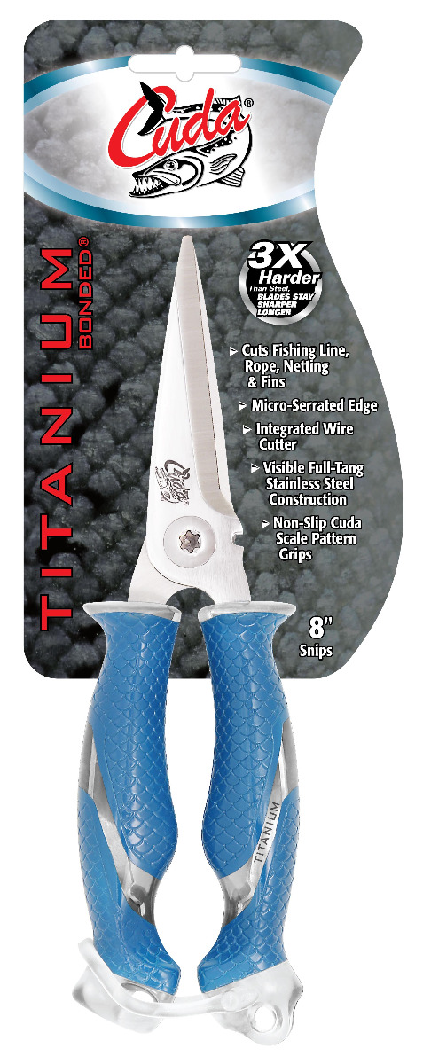 8" Titanium Bonded Snips