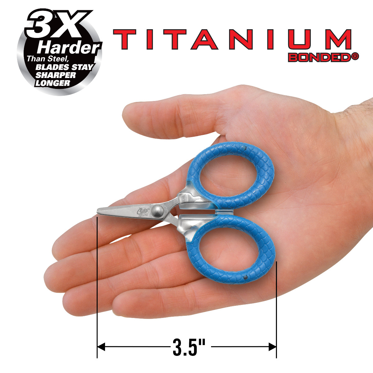 3" Titanium Bonded Micro Scissors