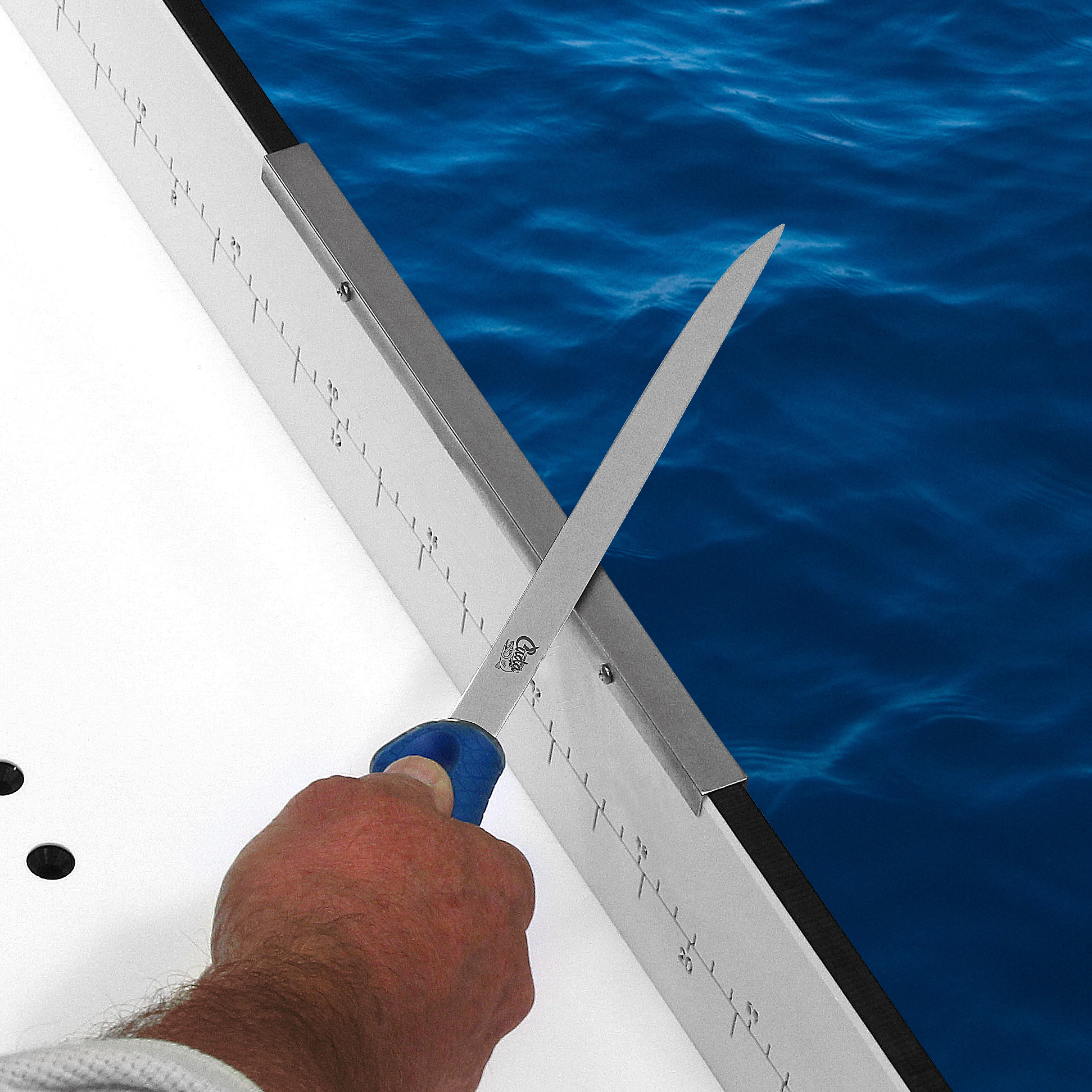 Marine Cutting Board Channel Sharpener