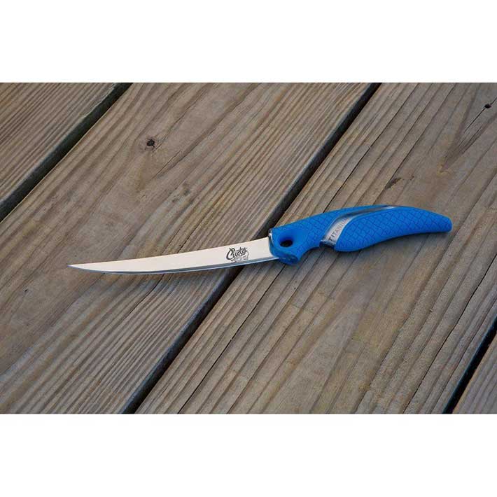 6" Titanium Bonded Curved Boning Knife