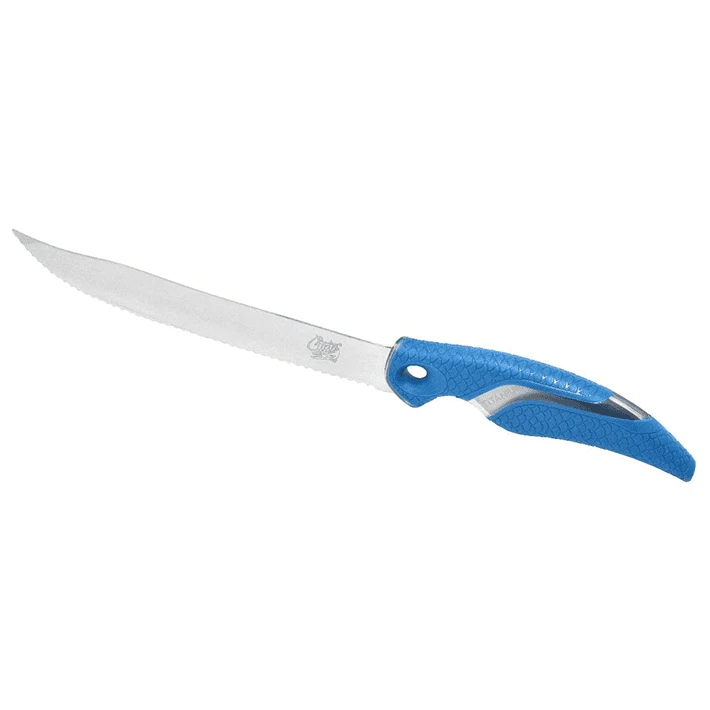 9" Titanium Bonded Serrated Knife