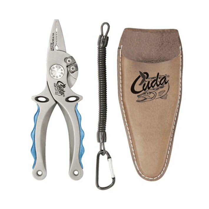 7.25" Titanium Alloy Pliers with Sheath & Lanyard