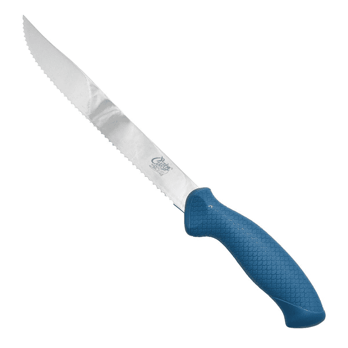 9" AquaTuff™ Serrated Utility Knife with Blade Cover