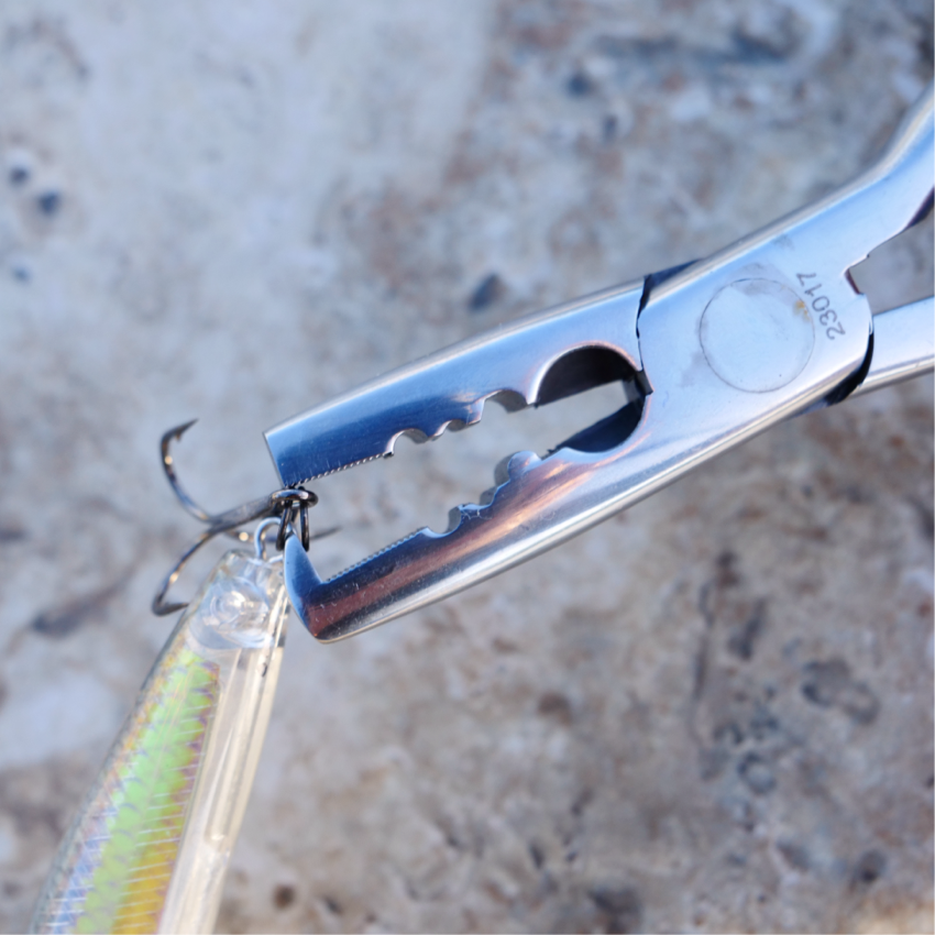 7.25" Titanium Bonded SS Heavy Duty Split Ring Plier