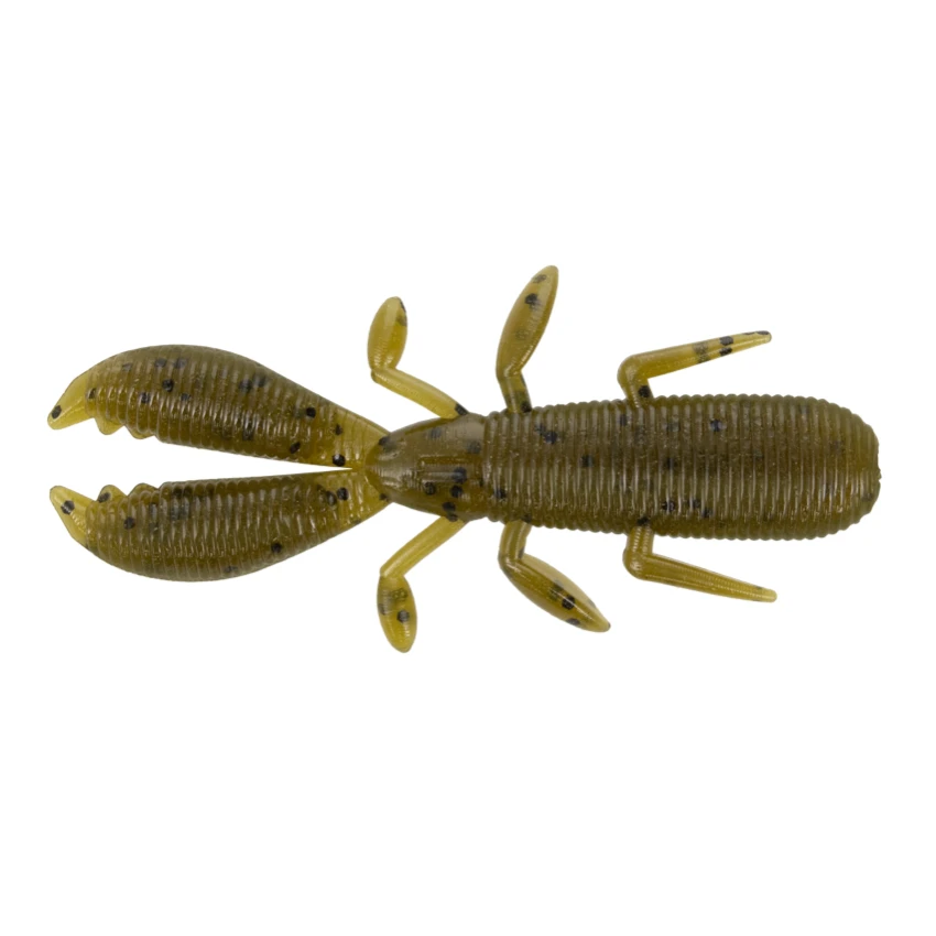 2.5" Covert Craw Floater | 297 - Green Pumpkin with Black Flakes 