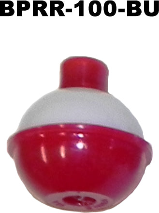 BEST Red/White Round Plastic Floats - 12 Pack