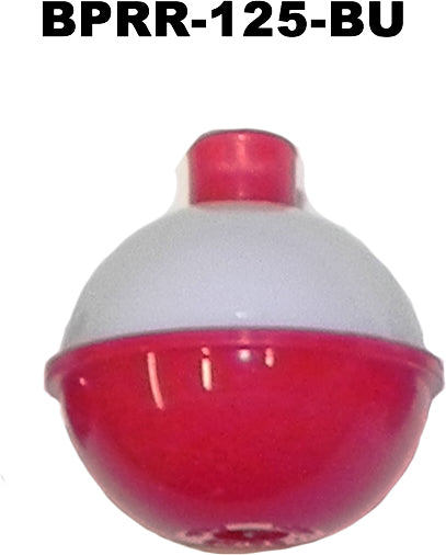 BEST Red/White Round Plastic Floats - 12 Pack