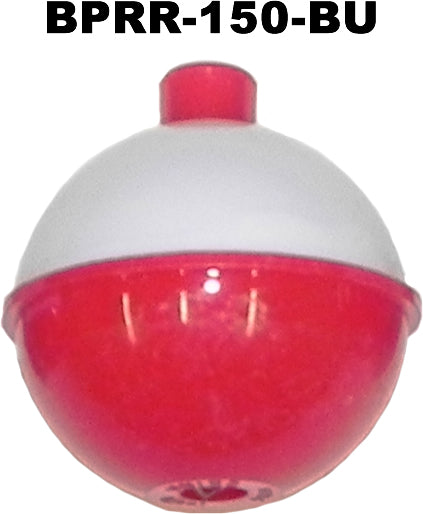 BEST Red/White Round Plastic Floats - 12 Pack