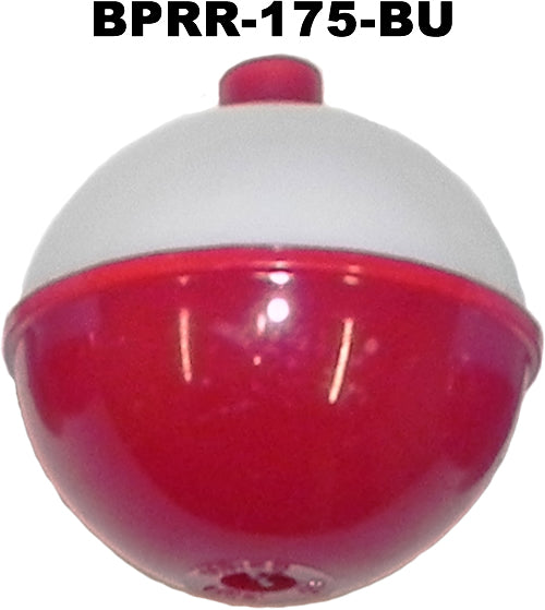 BEST Red/White Round Plastic Floats - 12 Pack