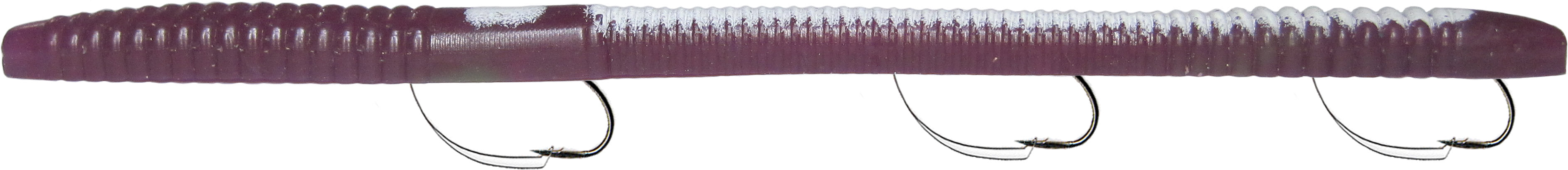 Stopper Lures | Bass Stopper - Magnum 3 Hk Weedless Rigged Worms - 1 Pack